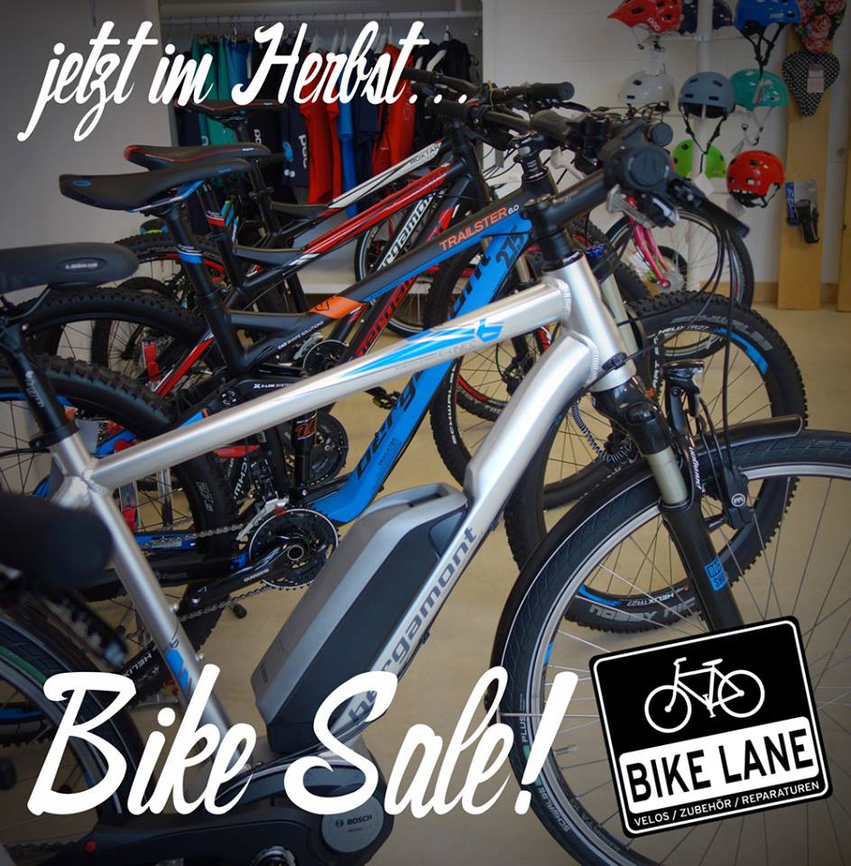 %  Herbst Bike Sale im Bike Lane! %