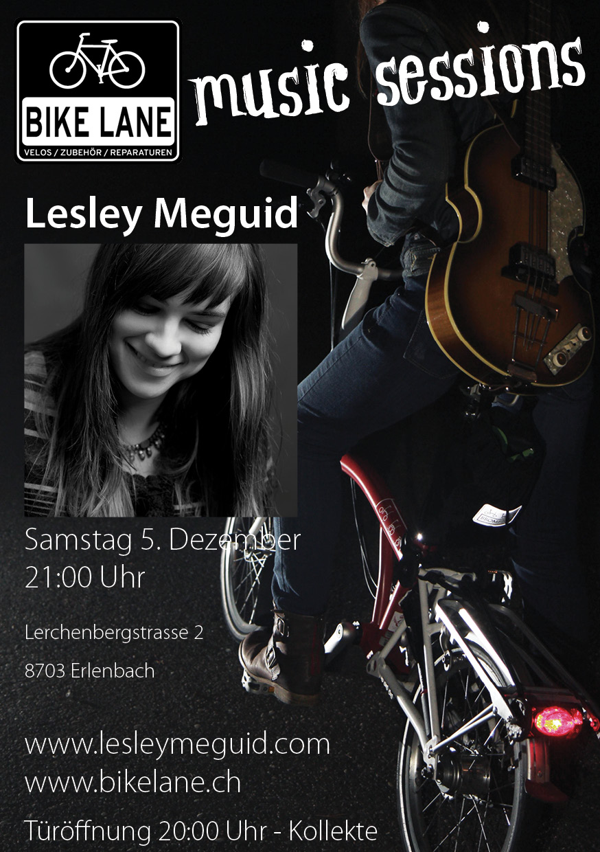 Lesley Meguid live im Bike Lane am 05.12.15