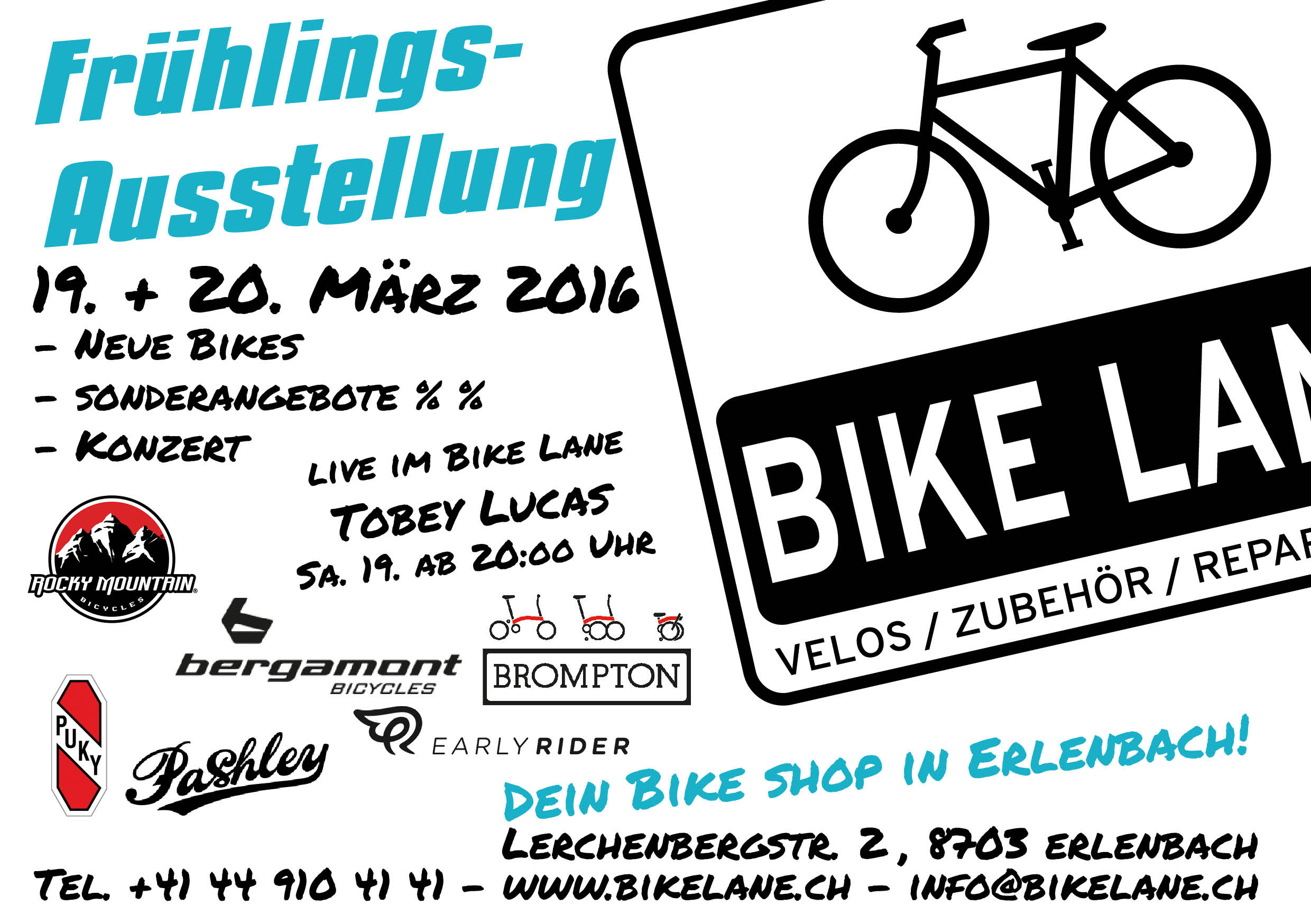 Frühlingsaustellung im Bike Lane